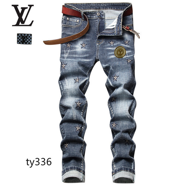 LV Jean Pants Long-010